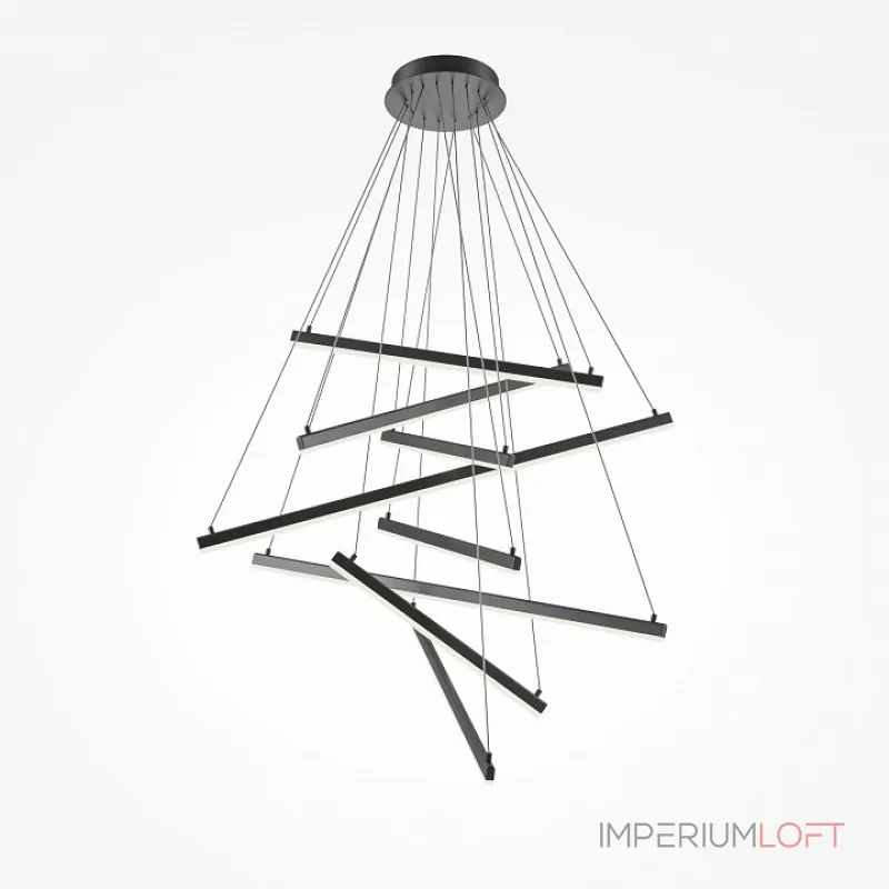 Подвесная люстра Maytoni Line MOD016PL-L96BK Подвесная люстра Maytoni Line MOD016PL-L96BK