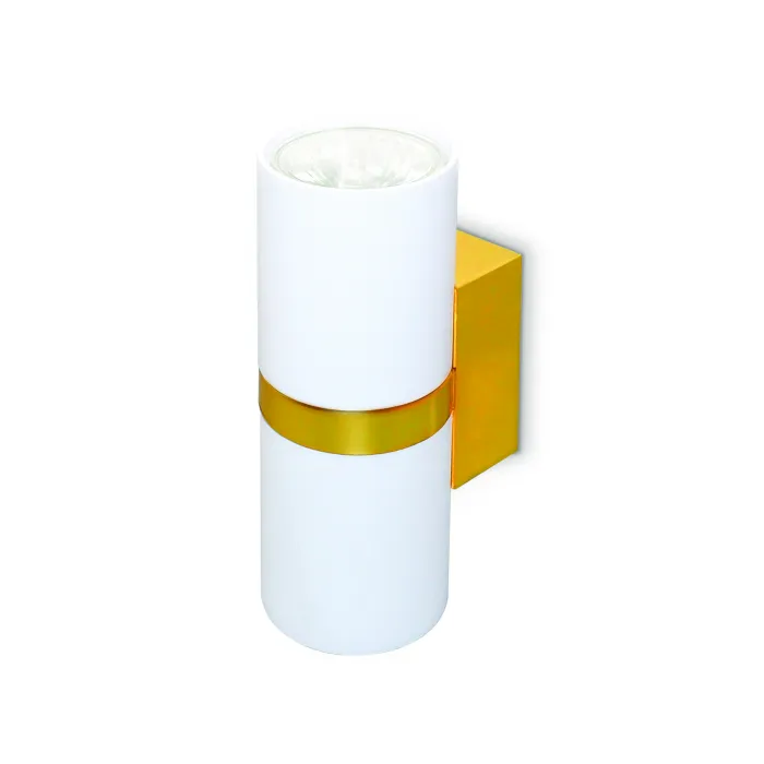 Настенный светильник FW242/2 WH/GD белый/золото GU10*2 max 12W 155*60*76 от NovaLamp