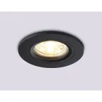 Светильник встраиваемый TN102451 BK черный GU5.3 D85*28 от NovaLamp