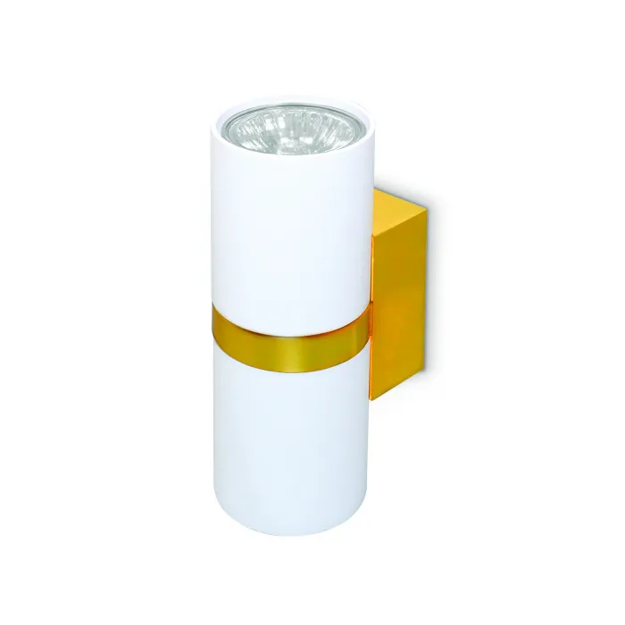 Настенный светильник FW242/2 WH/GD белый/золото GU10*2 max 12W 155*60*76 от NovaLamp