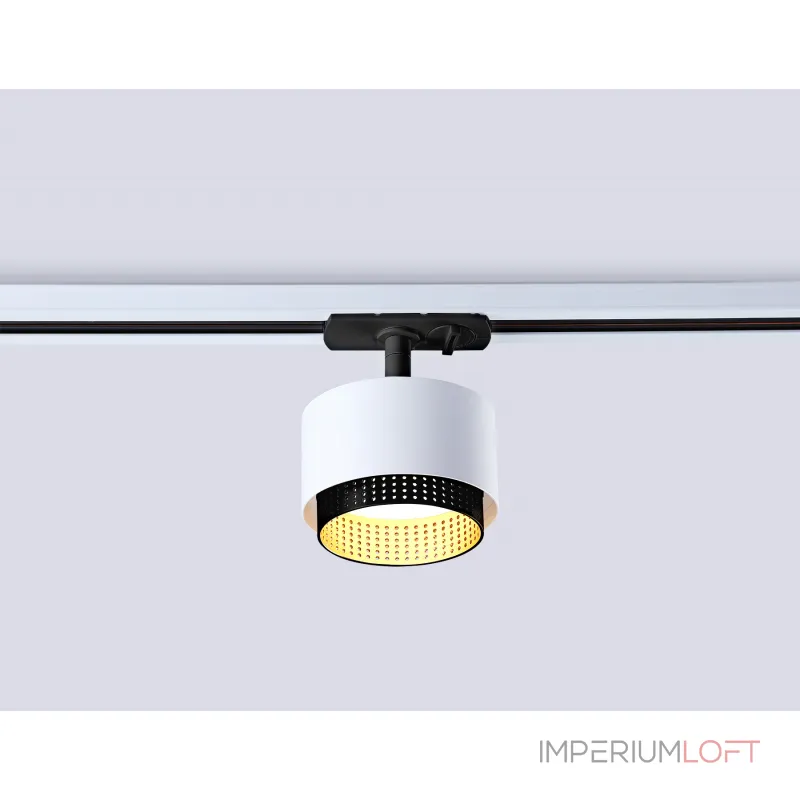 Светильник трековый GL5379 WH/BK белый/черный GX53 max 12W D95*130 от NovaLamp
