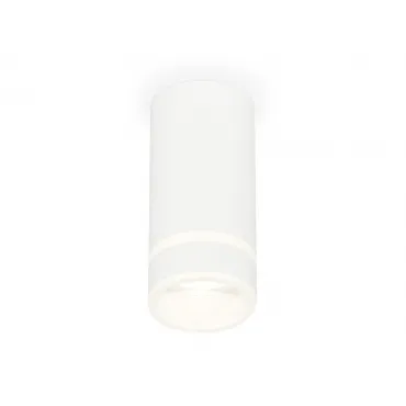 Комплект накладного светильника с акрилом XS8161005 SWH/FR белый песок/белый матовый GX53 (C8161, N8444)