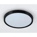 Потолочный светодиодный светильник FZ3050 BK черный IP44 24W+10W 6400+6400К D290*40 (Без ПДУ) от NovaLamp Потолочный светодиодный светильник FZ3050 BK черный IP44 24W+10W 6400+6400К D290*40 (Без ПДУ) от NovaLamp