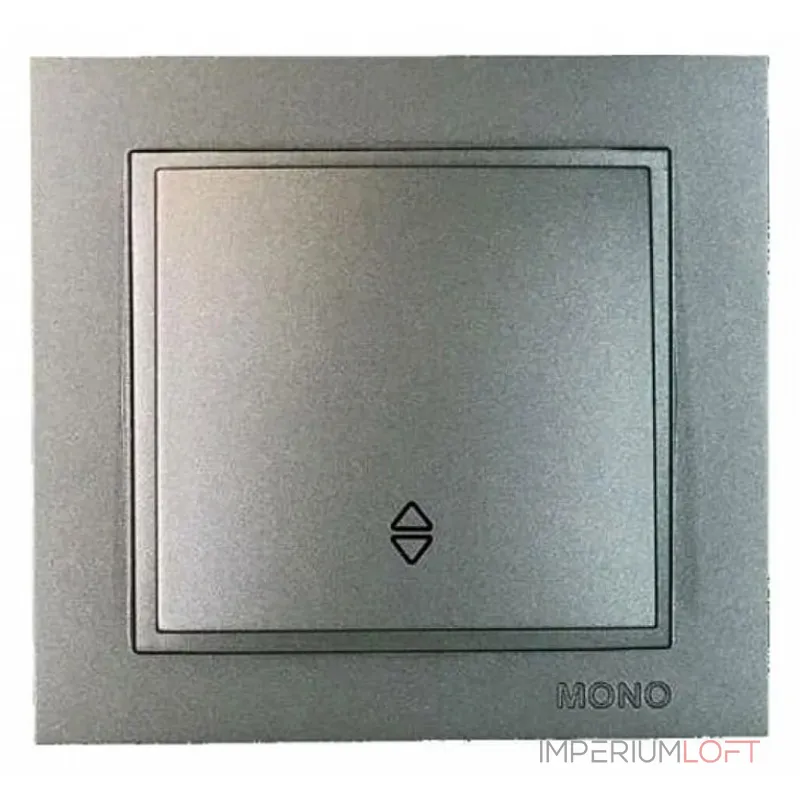 Выключатель проходной одноклавишный Mono Electric Despina 102-242425-109 Выключатель проходной одноклавишный Mono Electric Despina 102-242425-109