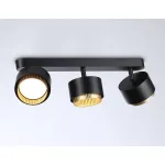 Светильник накладной TN71295/3 BK/GD черный/золото GX53/3 max 12W 400*95*137 от NovaLamp
