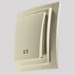Выключатель одноклавишный с подсветкой Mono Electric Larissa 103-171725-101 от ImperiumLoft