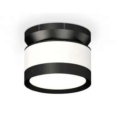 Комплект накладного светильника XS8101050 SWH/SBK/PBK белый песок/черный песок/черный полированный GX53 (N8902, C8101, N8141)