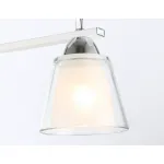 Светильник потолочный TR303229/2 WH/CH/CL/FR белый/хром/прозрачный/белый матовый E27*2 max 60W 340*120*250 от NovaLamp