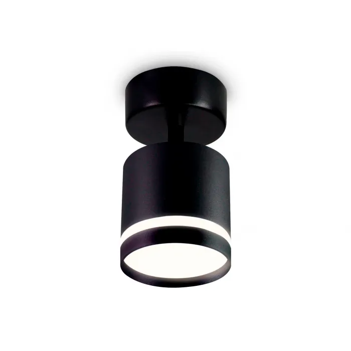 Накладной поворотный спот TA1414 BK черный GX53 max 12W 82*80*150 от NovaLamp