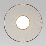 Накладной светильник Eurosvet Cesta 40019/1 LED коричневый