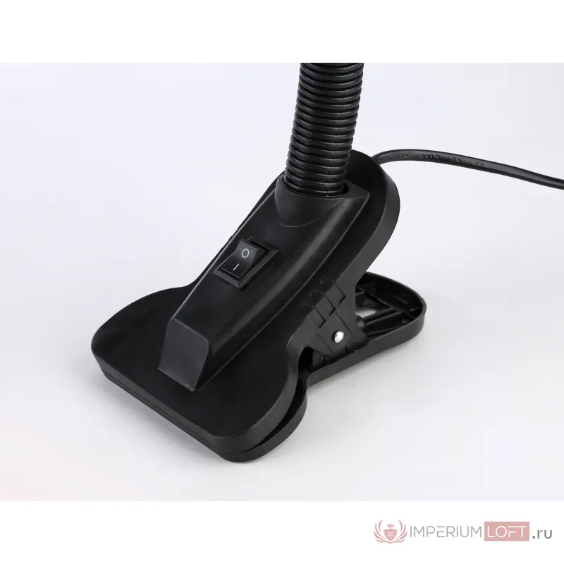 Светильник настольный с выключателем DE7707 WH белый E27 max 40W от NovaLamp