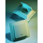 Выключатель одноклавишный с подсветкой Mono Electric Larissa 103-171725-101 от ImperiumLoft