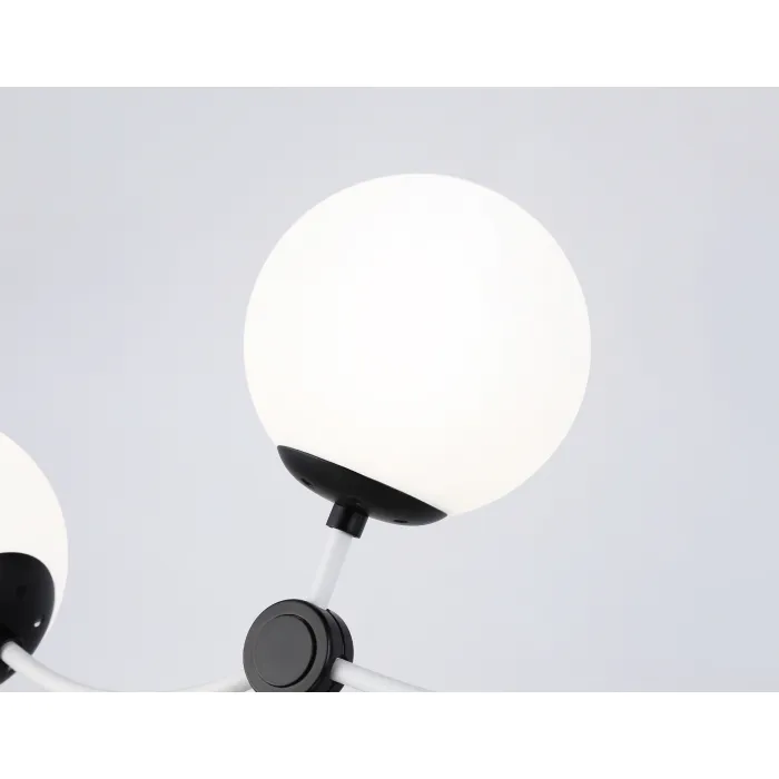 Подвесной светильник TR2566/3 WH/BK белый/черный E27/3 max 60W 1130*150*540 от NovaLamp