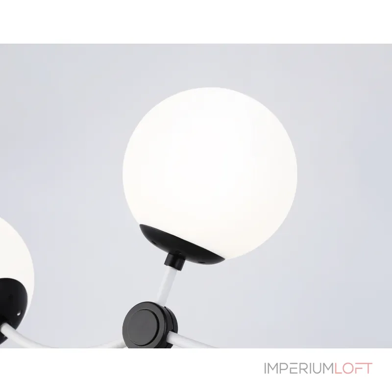 Подвесной светильник TR2566/3 WH/BK белый/черный E27/3 max 60W 1130*150*540 от NovaLamp