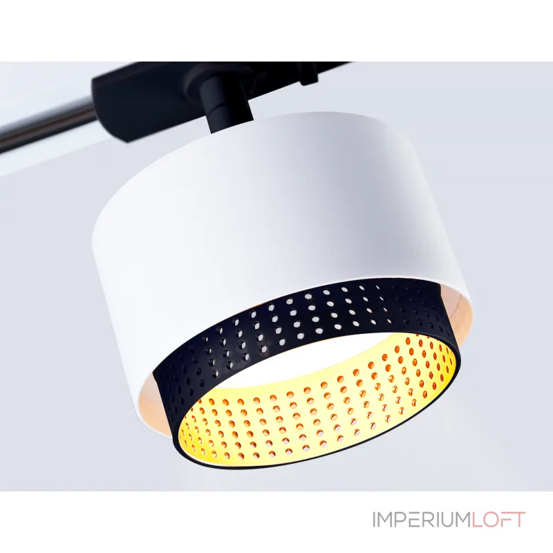 Светильник трековый GL5379 WH/BK белый/черный GX53 max 12W D95*130 от NovaLamp