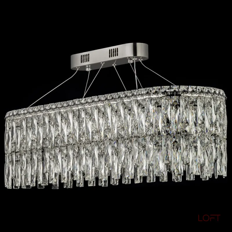 Подвесная люстра Arti Lampadari Ovindoli Nickel Ovindoli L 1.5.80x30.100 N