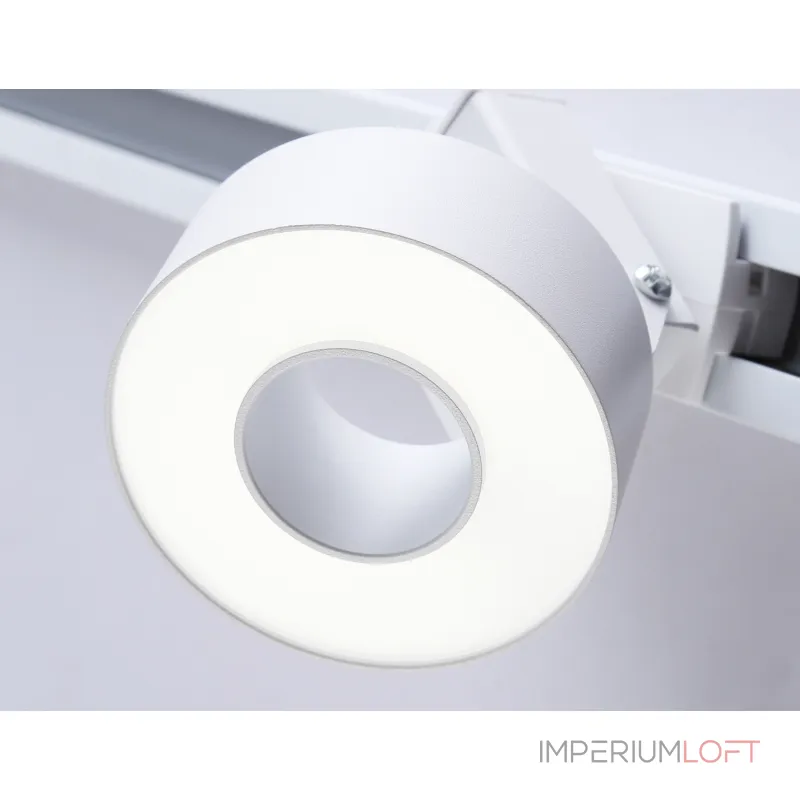 Светильник светодиодный трековый GL6861 WH белый LED 10W 4200K D75*80 от NovaLamp Светильник светодиодный трековый GL6861 WH белый LED 10W 4200K D75*80 от NovaLamp