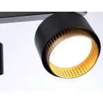 Светильник накладной TN71295/3 BK/GD черный/золото GX53/3 max 12W 400*95*137 от NovaLamp