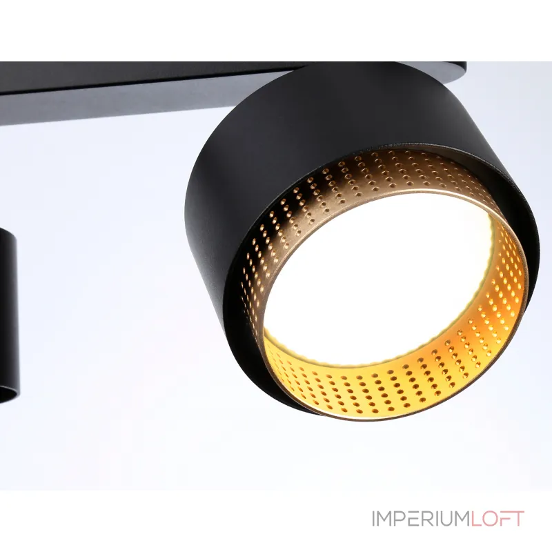 Светильник накладной TN71295/3 BK/GD черный/золото GX53/3 max 12W 400*95*137 от NovaLamp