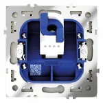 Розетка компьютерная встраиваемая S70 RJ45 кат.6 (сталь) Voltum VLS060105