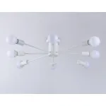 Потолочный светильник в стиле лофт TR80408/8 WH белый E27/8 max 60W D950*150 от NovaLamp