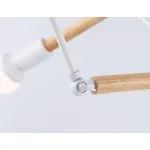 Подвесной светильник в стиле лофт TR80485/6 WH/LW белый/светлое дерево E27/6 max 60W D930*510 от NovaLamp