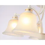Потолочная люстра TR3050/5 WH/GD/FR белый/золото/белый матовый E27/5 max 40W D630*320 от NovaLamp