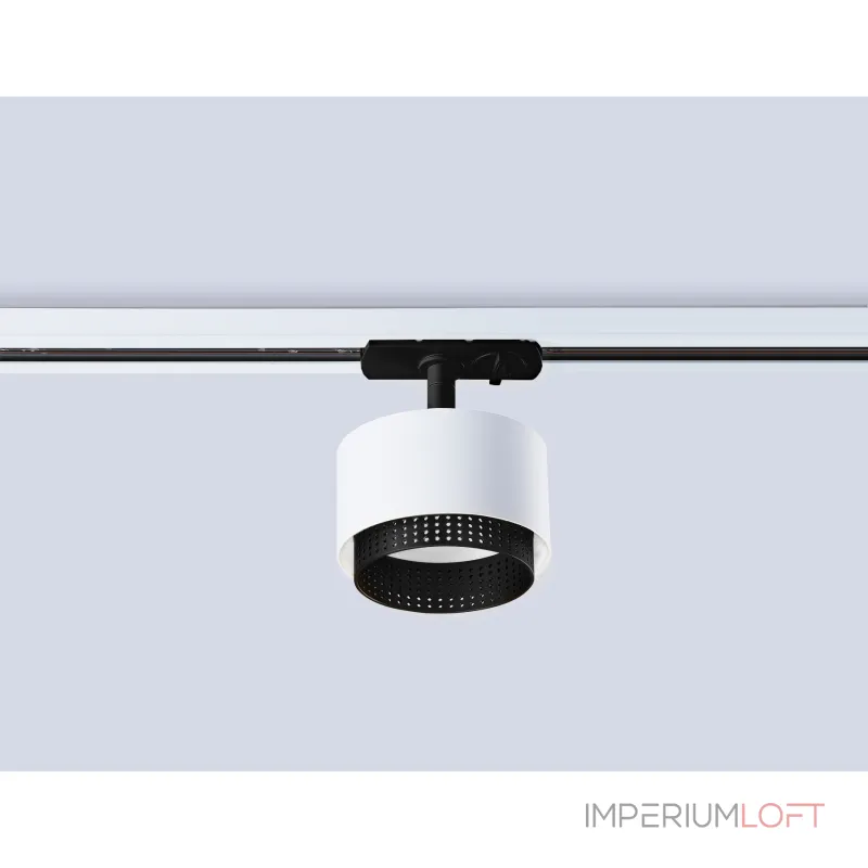 Светильник трековый GL5379 WH/BK белый/черный GX53 max 12W D95*130 от NovaLamp