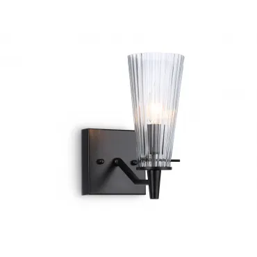 Настенный светильник со сменной лампой TR3239 BK черный E14 max 40W 250*120*210 от NovaLamp