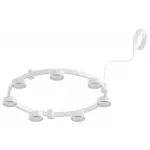 Корпус светильника Techno Ring подвесной для насадок Ø85мм C9236/7 SWH белый песок D635*70.5mm GX53/7 от NovaLamp