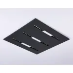 Светодиодная панель в стиле техно DPS1071 BK черный 48W 4000K 175-265V IP20 4080LM 595*595*14 от NovaLamp