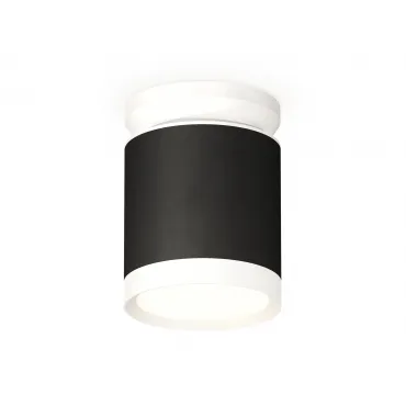 Комплект накладного светильника XS8142015 SBK/SWH черный песок/белый песок GX53 (N8901, C8142, N8112)