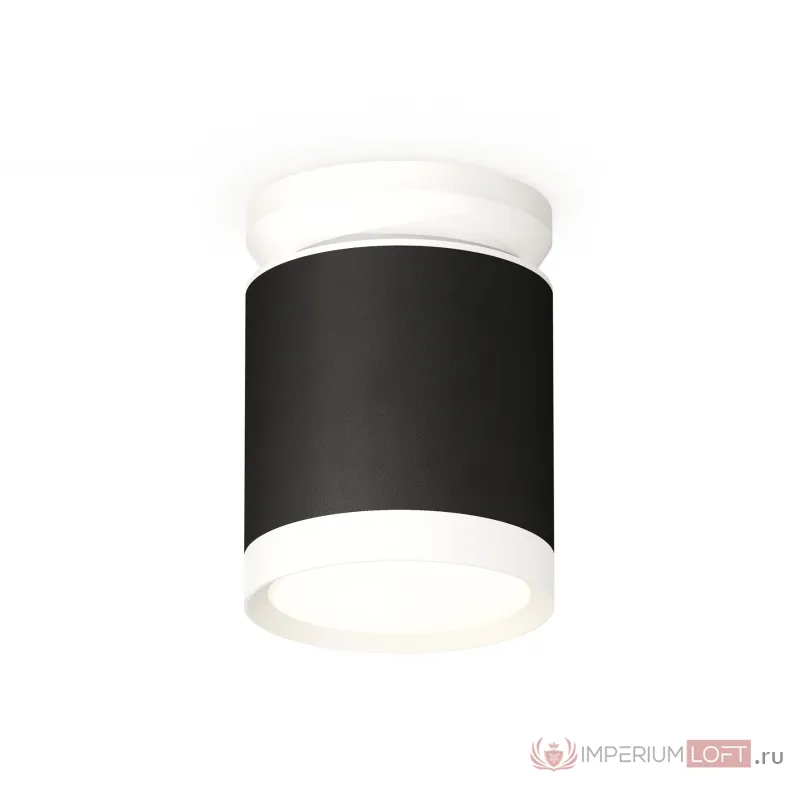 Комплект накладного светильника XS8142015 SBK/SWH черный песок/белый песок GX53 (N8901, C8142, N8112) от NovaLamp