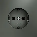 Розетка с заземлением без рамки Voltum S70 VLS040106 от ImperiumLoft