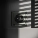 Терморегулятор электромеханический для теплого пола без рамки Voltum S70 VLS070106 от ImperiumLoft