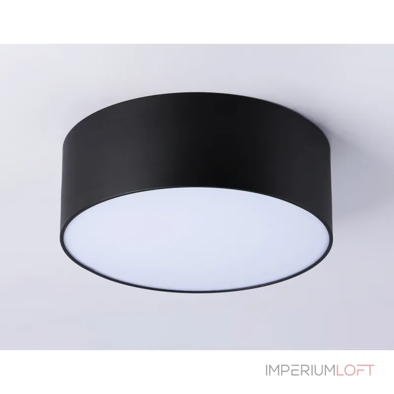 Светильник светодиодный потолочный FV5513 BK черный LED 15W 3000K D120*58 (Без ПДУ) от NovaLamp Светильник светодиодный потолочный FV5513 BK черный LED 15W 3000K D120*58 (Без ПДУ) от NovaLamp