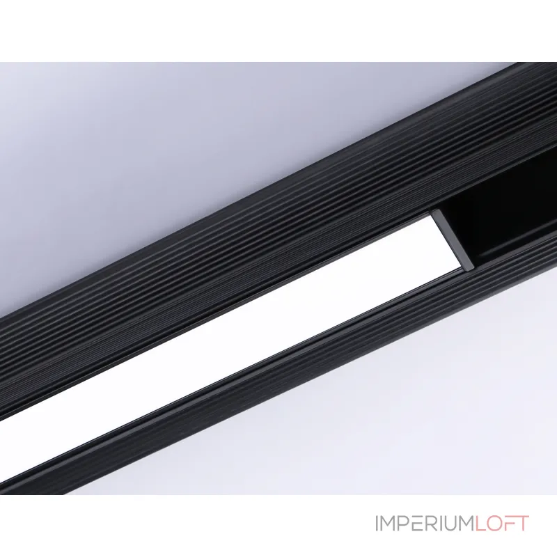 Светильник светодиодный трековый для шинопровода Magnetic GL4013 BK черный IP20 36W 4200K 48V 900*22*45 от NovaLamp