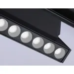 Светильник светодиодный трековый для шинопровода Magnetic GL4081 BK черный 18W 4200K 48V 24° 325*22*45 от NovaLamp