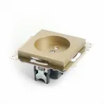 Розетка без заземления и со шторками без рамки Stekker Катрин 49223 от ImperiumLoft