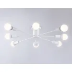 Потолочный светильник в стиле лофт TR80408/8 WH белый E27/8 max 60W D950*150 от NovaLamp