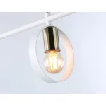 Подвесной светильник со сменной лампой TR8228/3 WH/SB белый/бронза E27/3 max 40W 660*165*300 от NovaLamp