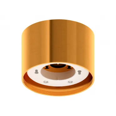Корпус светильника накладной C8121 PYG золото желтое полированное D85*H60mm GX53