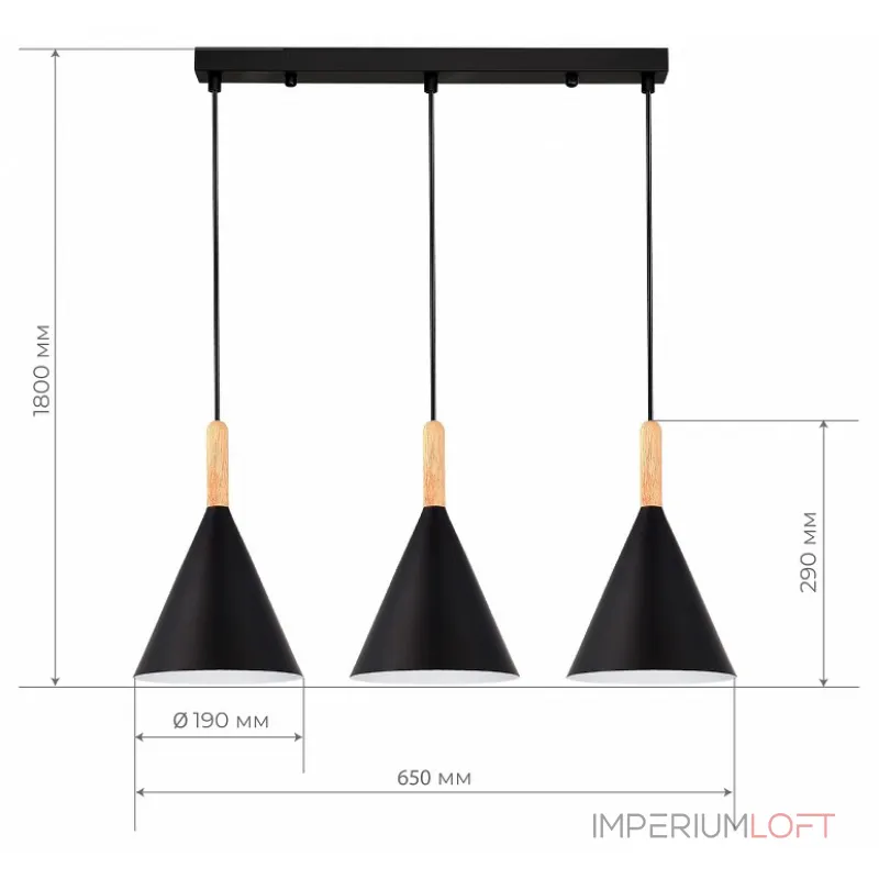 Подвесной светильник EVOLUCE Arket SLE1255-403-03 Подвесной светильник EVOLUCE Arket SLE1255-403-03