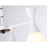 Подвесной светильник TR3164/3 WH/BK белый/черный E27/3 max 60W D580*380 от NovaLamp