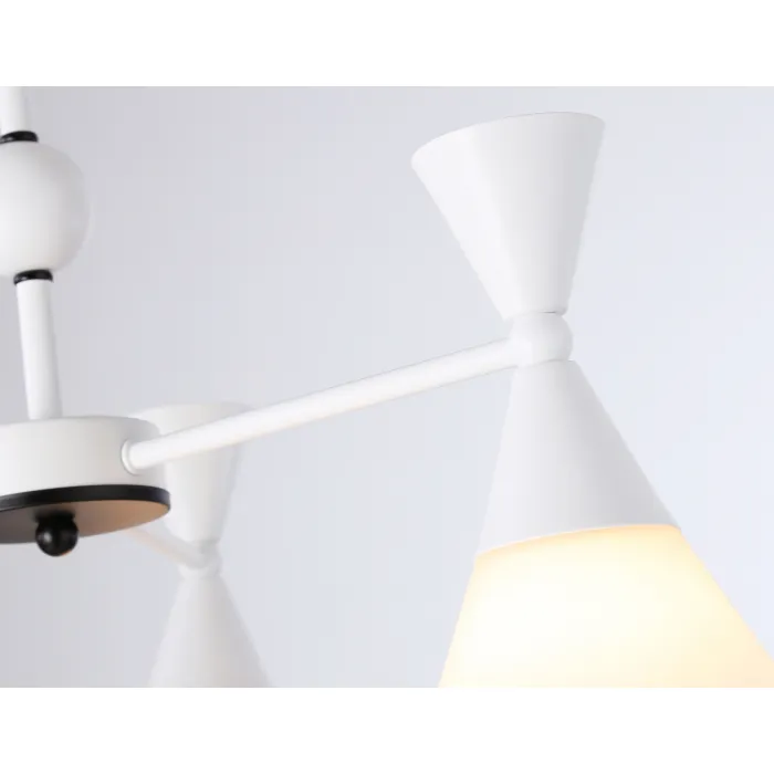 Подвесной светильник TR3164/3 WH/BK белый/черный E27/3 max 60W D580*380 от NovaLamp