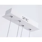 Подвесной светодиодный светильник FL66365/2 WH белый 38W 4200K 300*80*1200 от NovaLamp