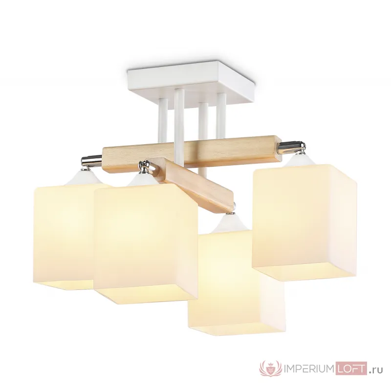 Подвесная люстра TR9512/4 WH/CH/FR белый/хром/белый матовый E27*4 max 40W D567*266 от NovaLamp