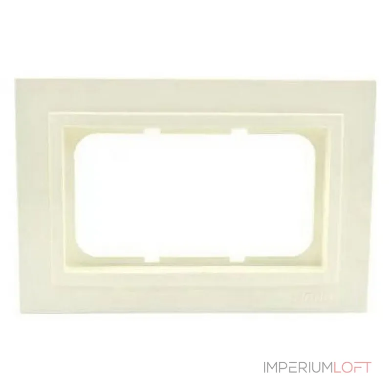 Рамка на 2 поста Mono Electric Larissa 103-010100-165 от ImperiumLoft Рамка на 2 поста Mono Electric Larissa 103-010100-165 от ImperiumLoft