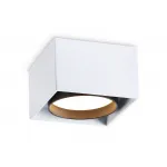 Светильник накладной TN70865 WH/BK белый/черный GX53 max 12W 95*95*62 от NovaLamp