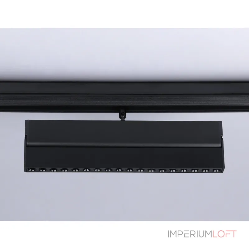 Светильник светодиодный трековый для шинопровода Magnetic GL4081 BK черный 18W 4200K 48V 24° 325*22*45 от NovaLamp